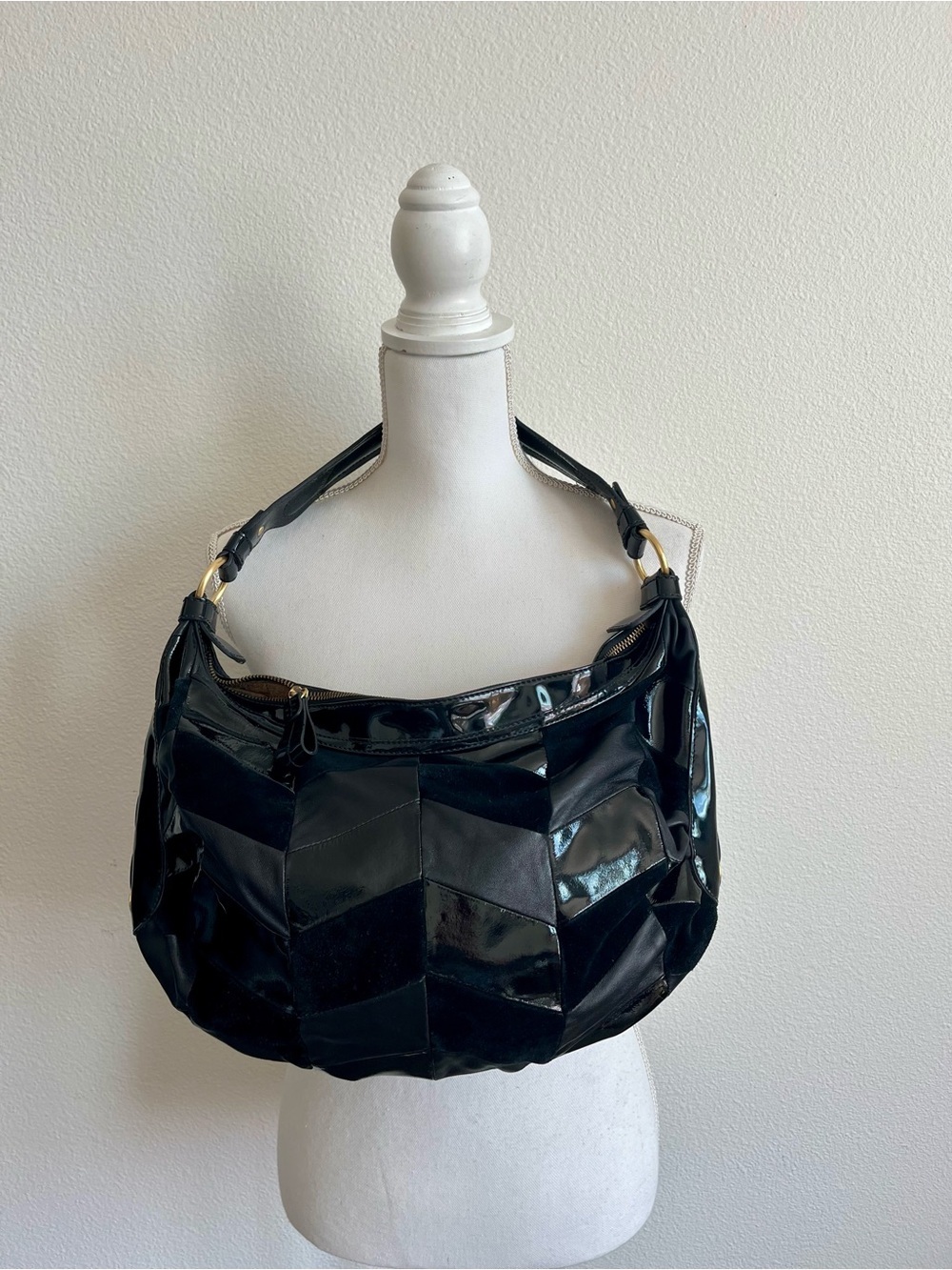 Style & Co Elegant Black Leather Handbag